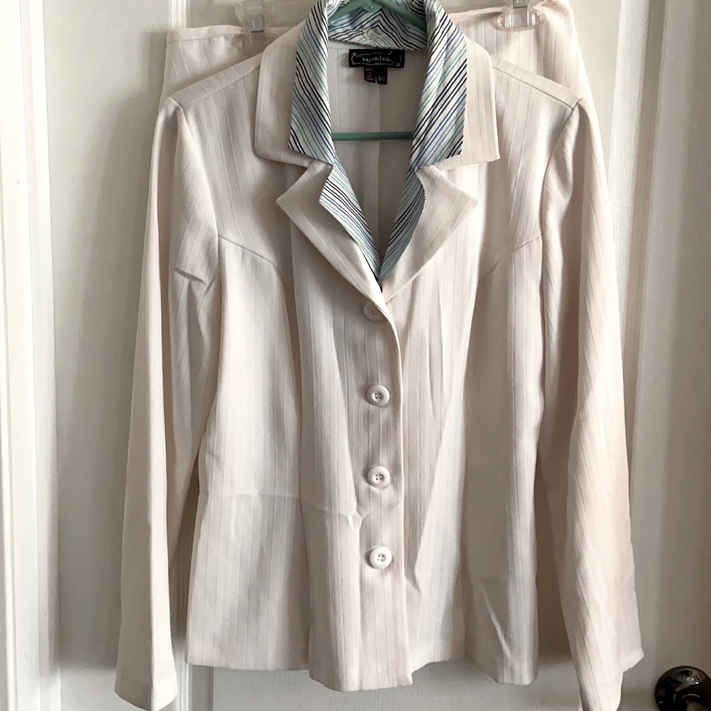 White suit